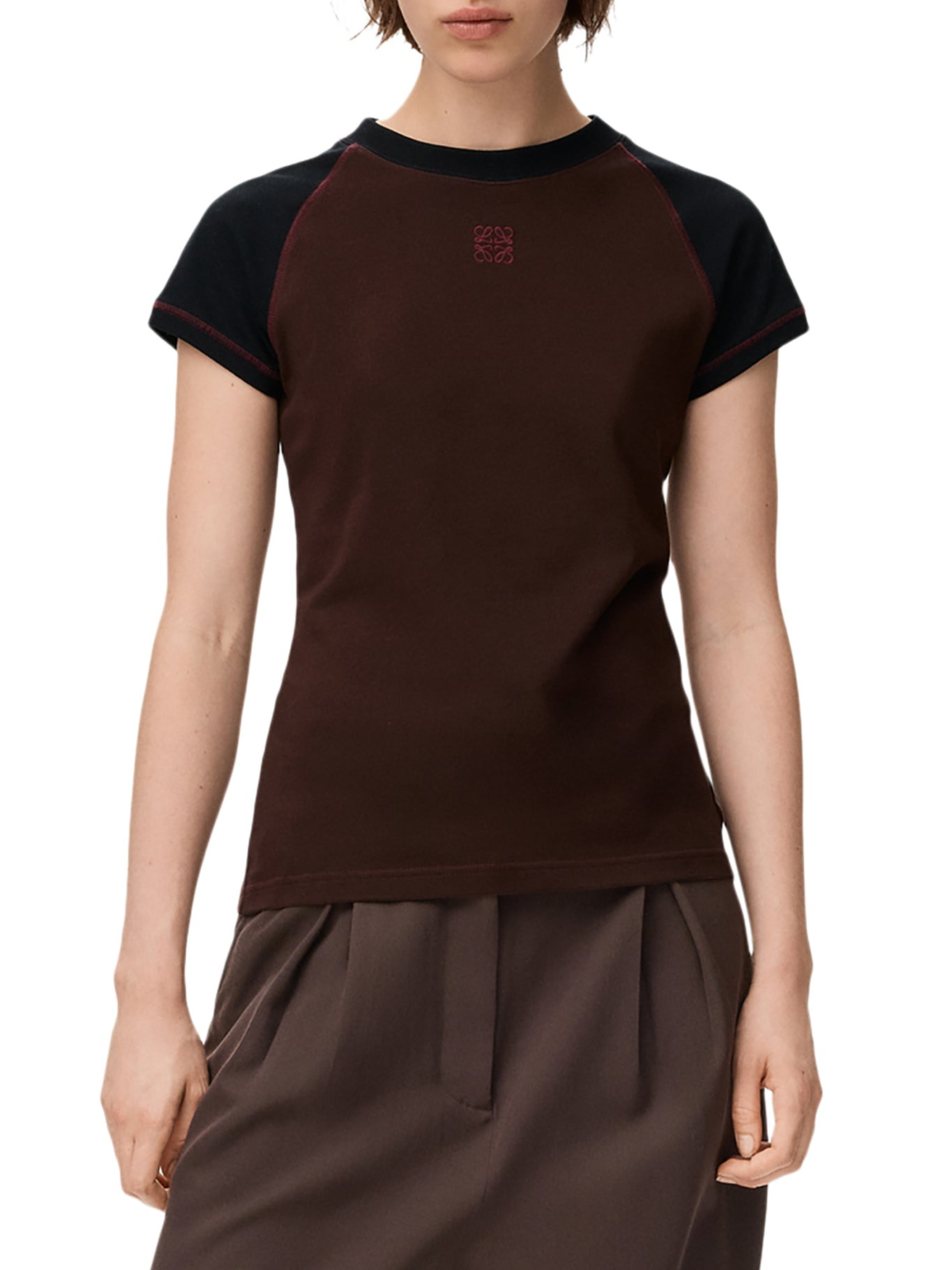 SLIM FIT T-SHIRT IN COTTON BLEND - 3