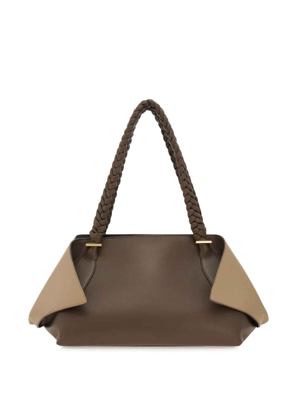L leather shoulder bag - 4