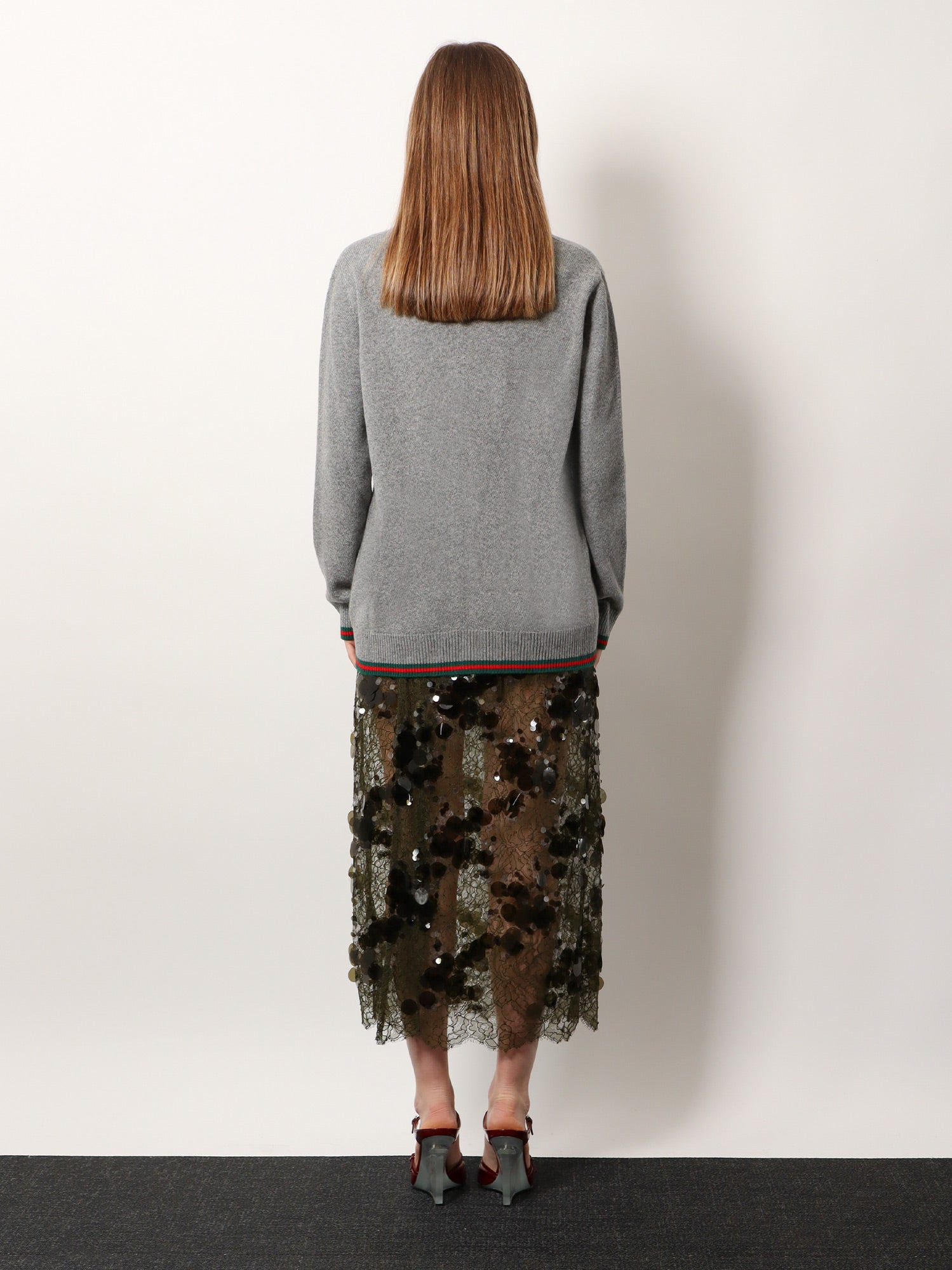 Gucci Wool And Cashmere Cardigan With Web Detail - 3