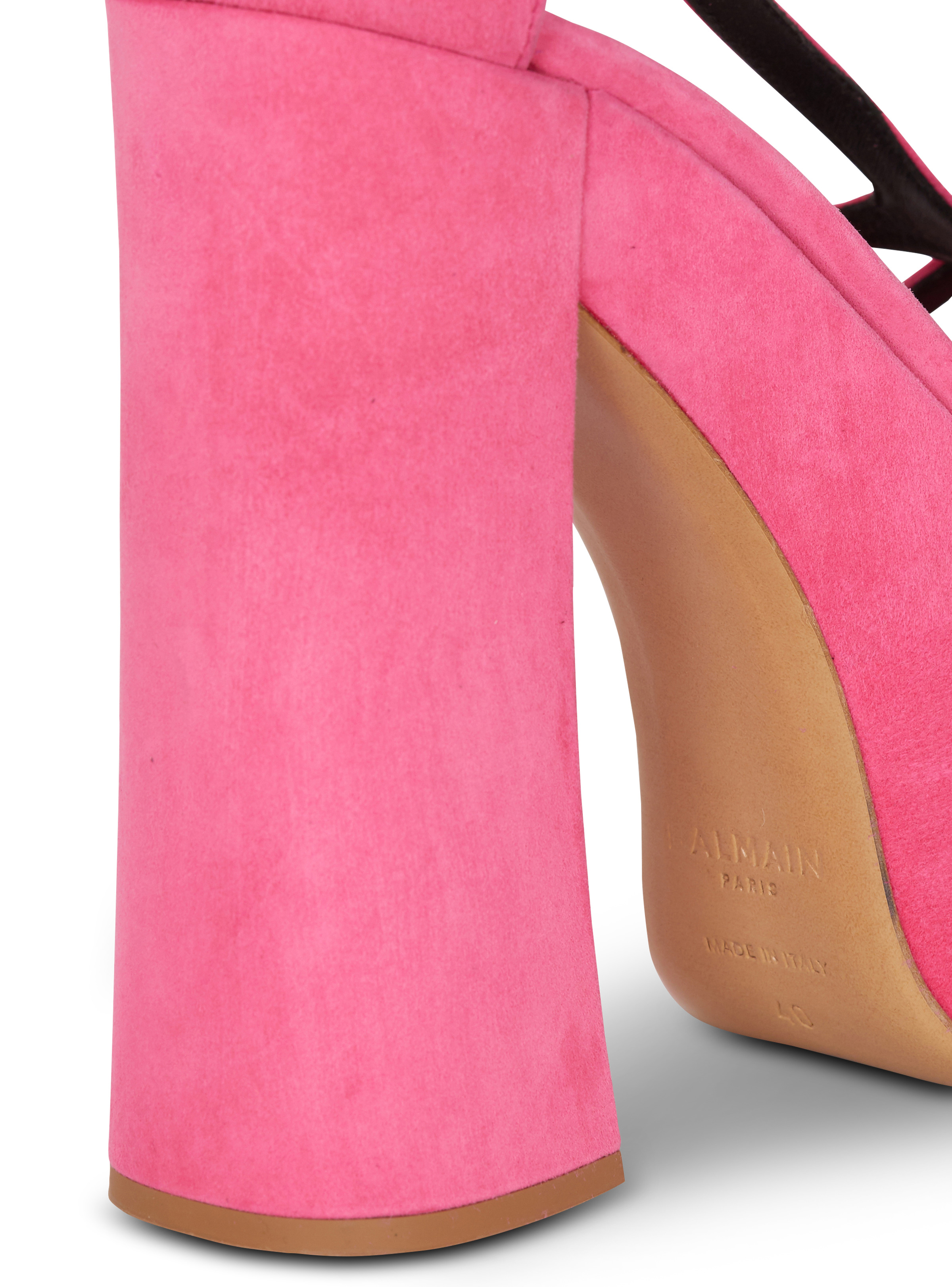 Cam suede platform sandals - 6