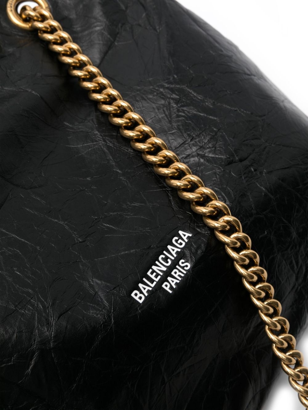 small Crush leather tote bag - 4