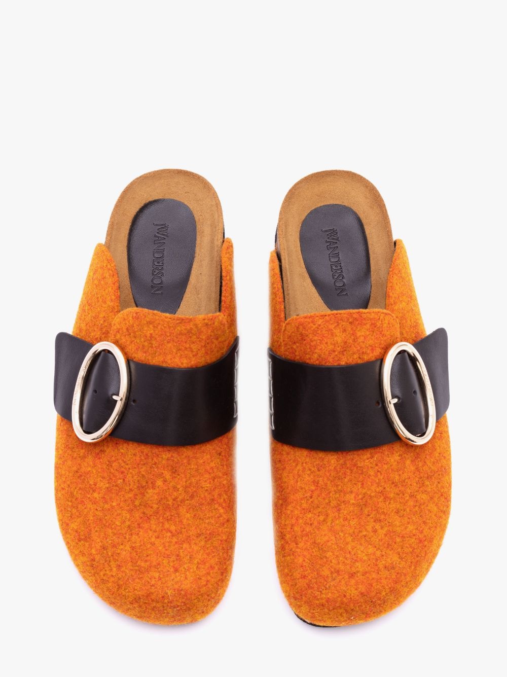 MEN'S FELT LOAFER MULES - 5