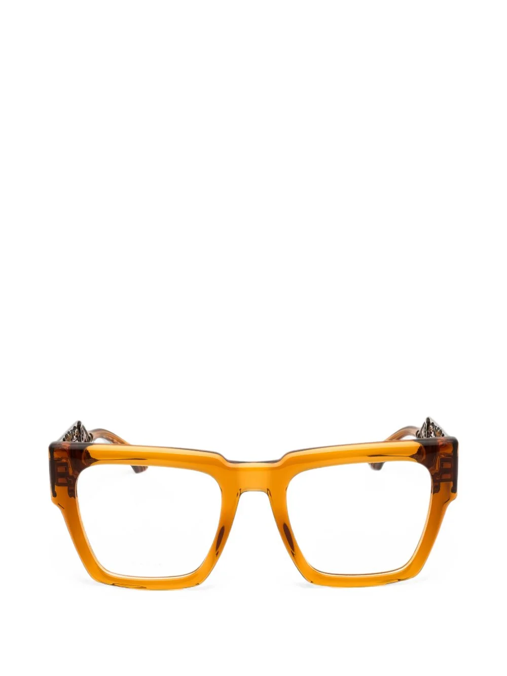 square-frame glasses - 1
