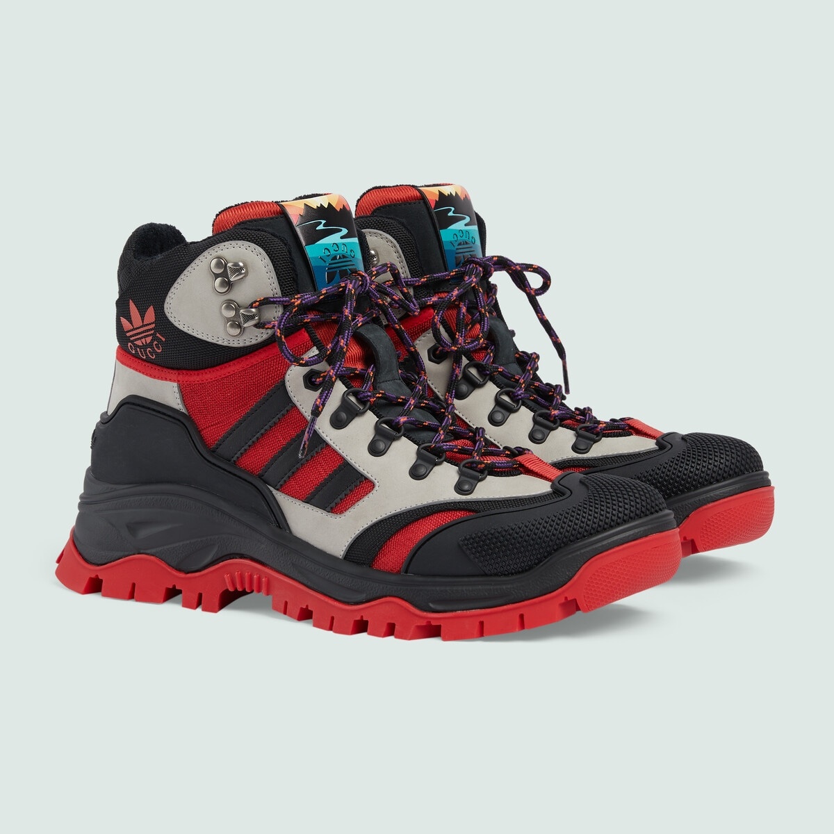 adidas x Gucci men's lace up boot - 2