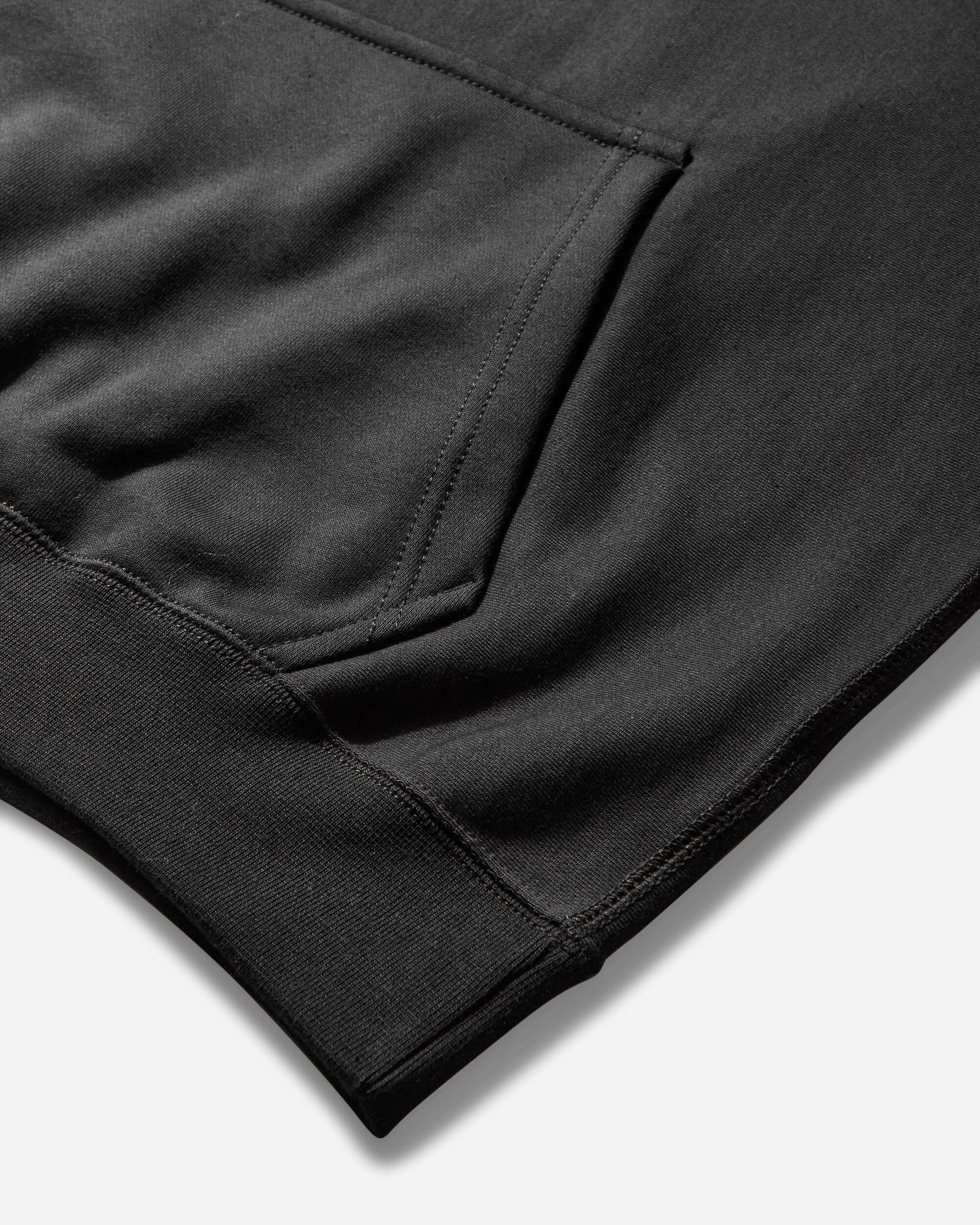 Men's Solo Swoosh Hoodie Black - 4