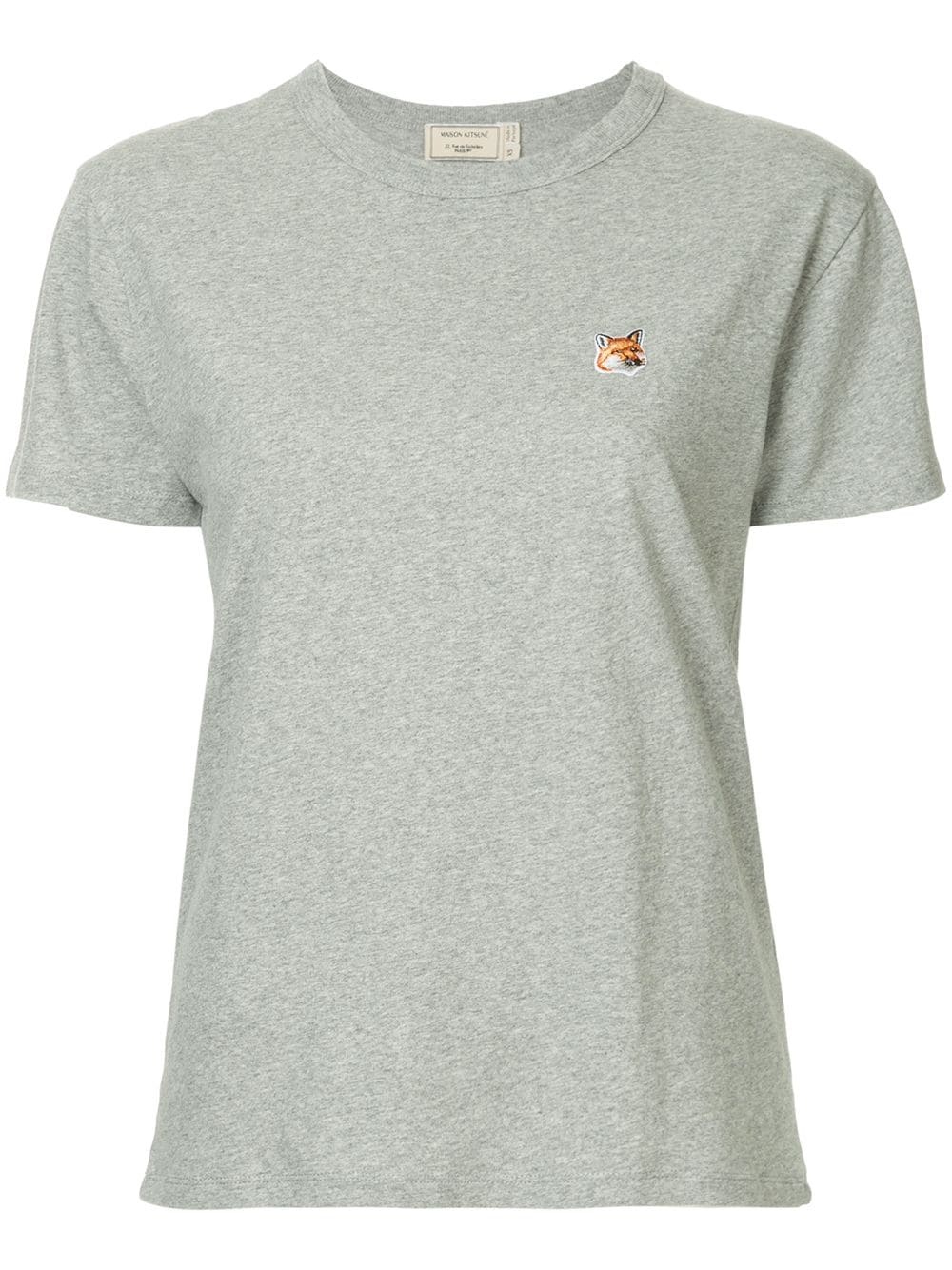 fox patch T-shirt - 1