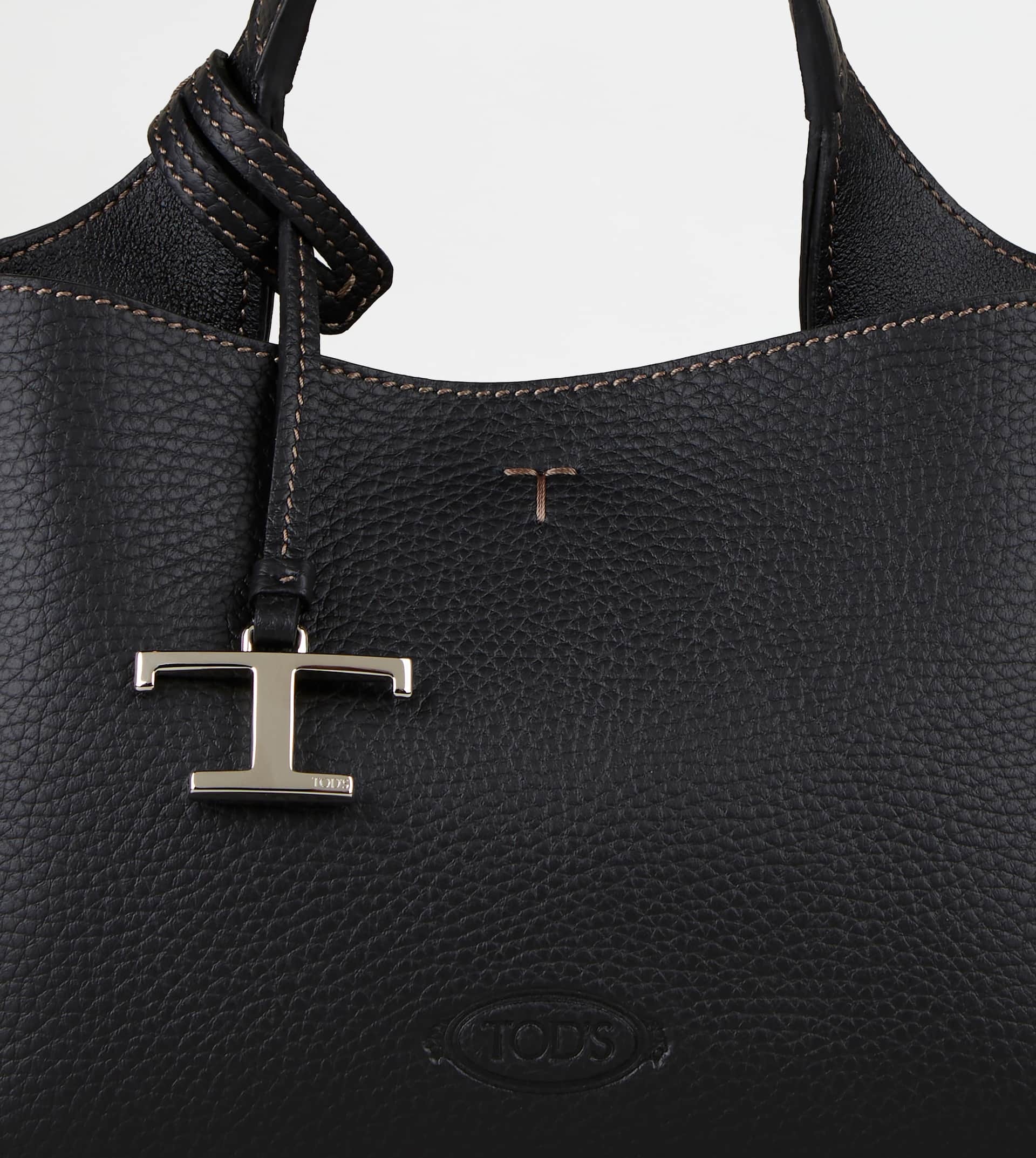 BAG IN LEATHER MICRO - BLACK - 4