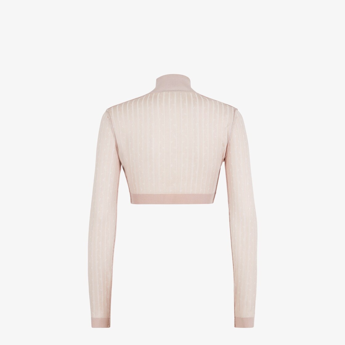 Pink FF pinstripe viscose top - 2