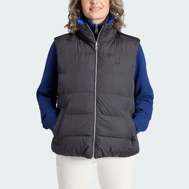 (WMNS) adidas Originals Rever Vest 'Black Blue' II8465 - 3