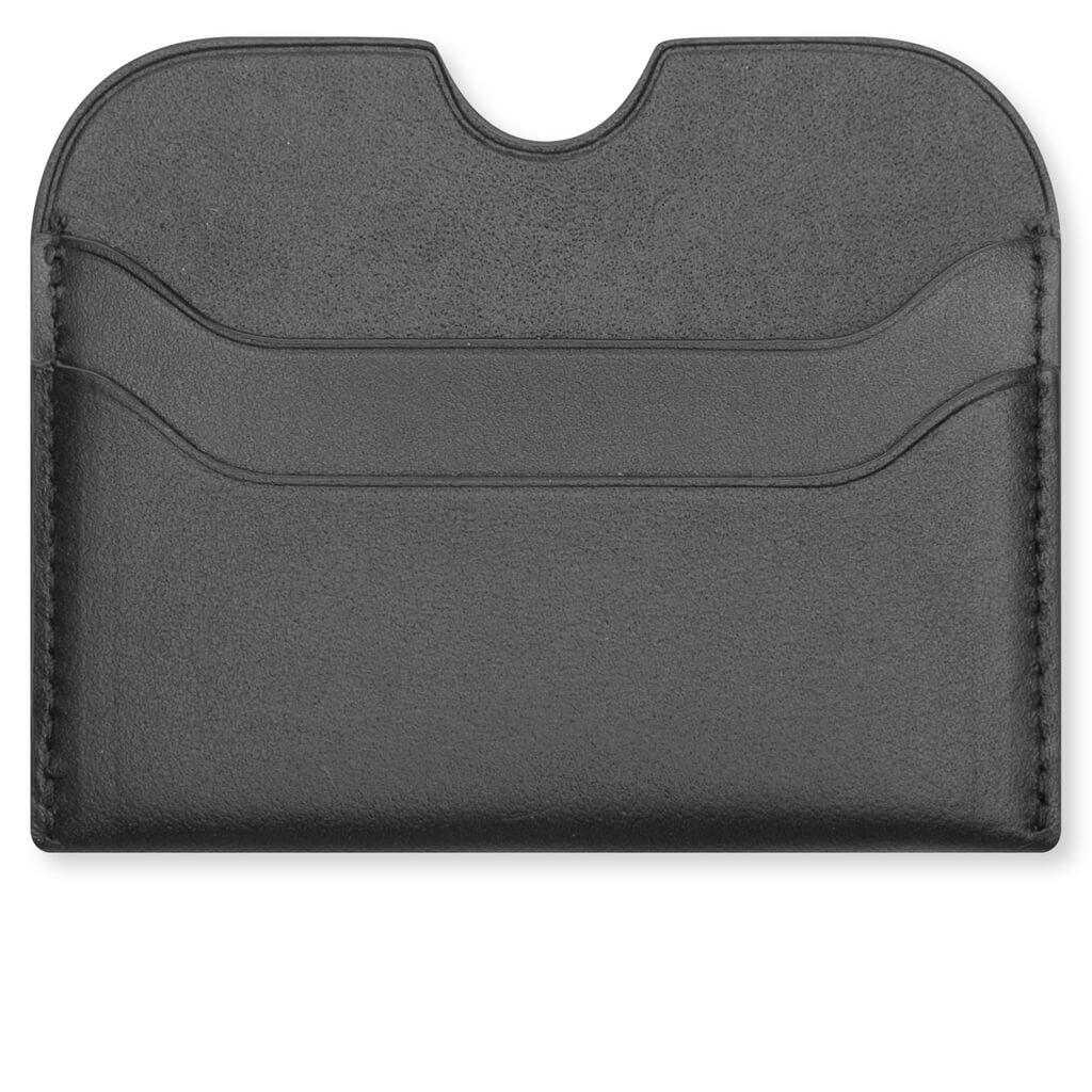 SLIM LEATHER CARD HOLDER FN-UX-SLGS000257 - BLACK - 2