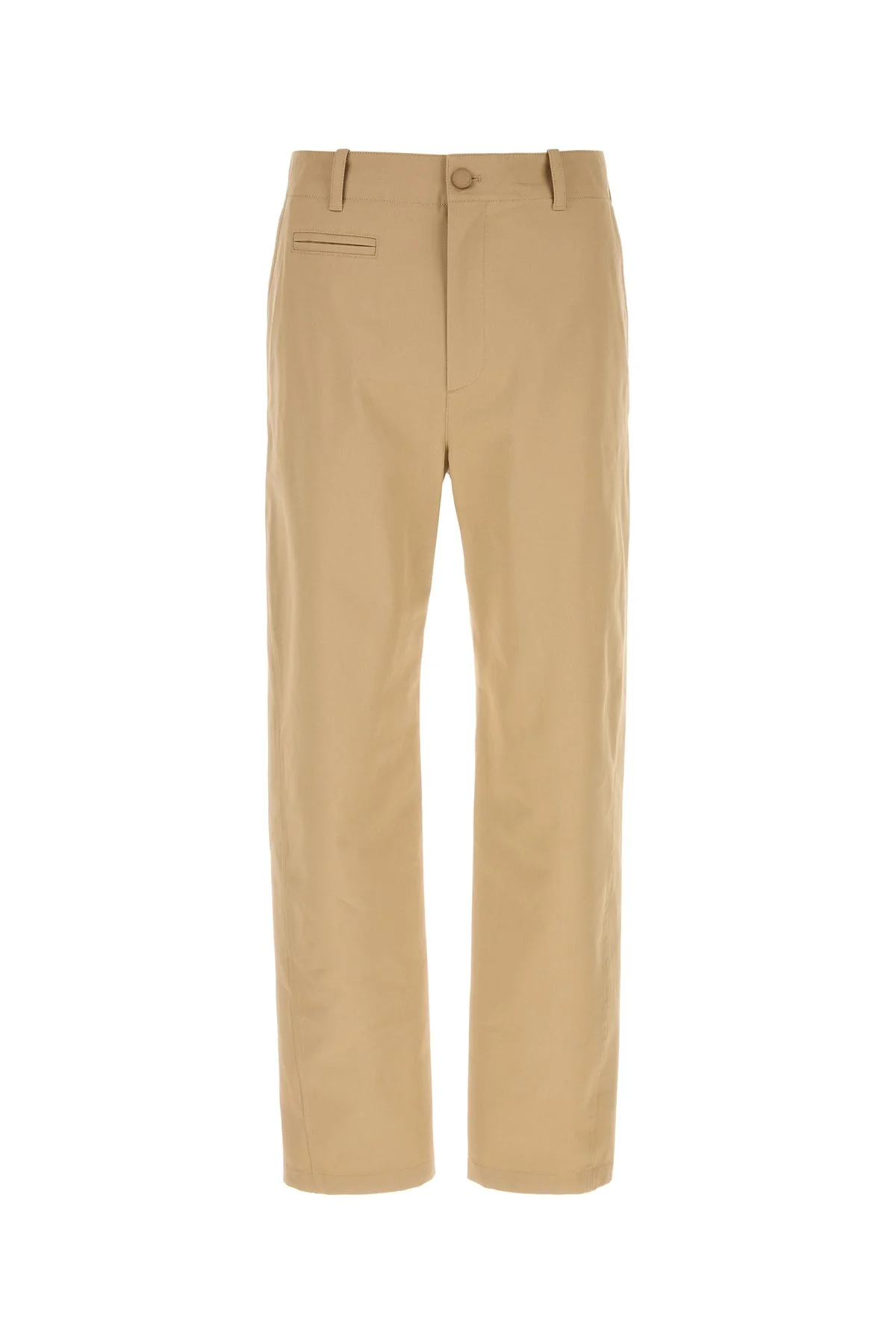 Beige cotton pant - 1