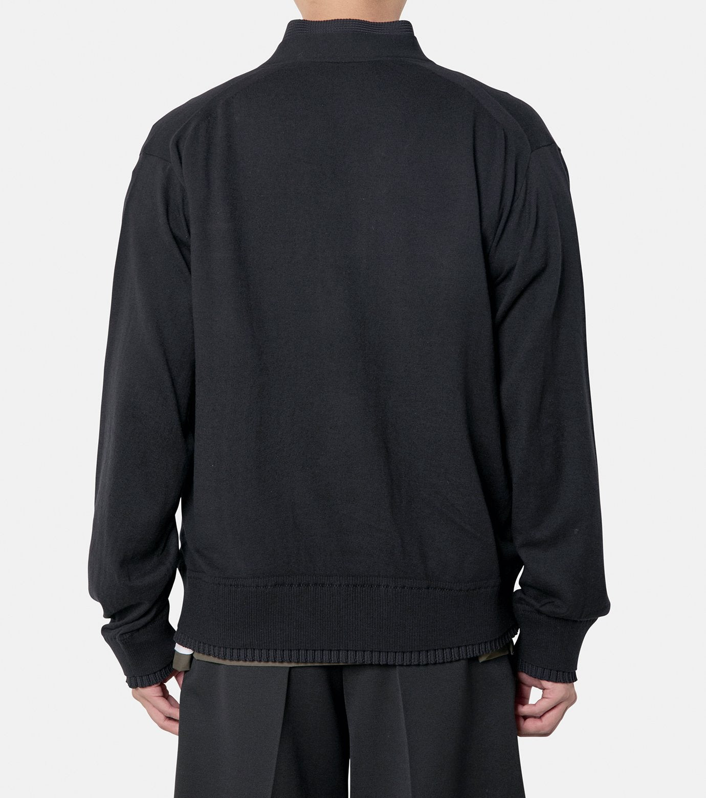 Cotton Cashmere Knit Cardigan - 3