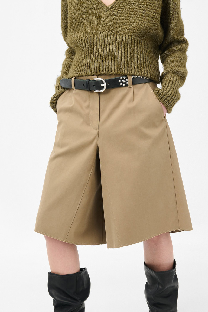 Jumbo Shorts Slow Khaki Macuable Cotton 6