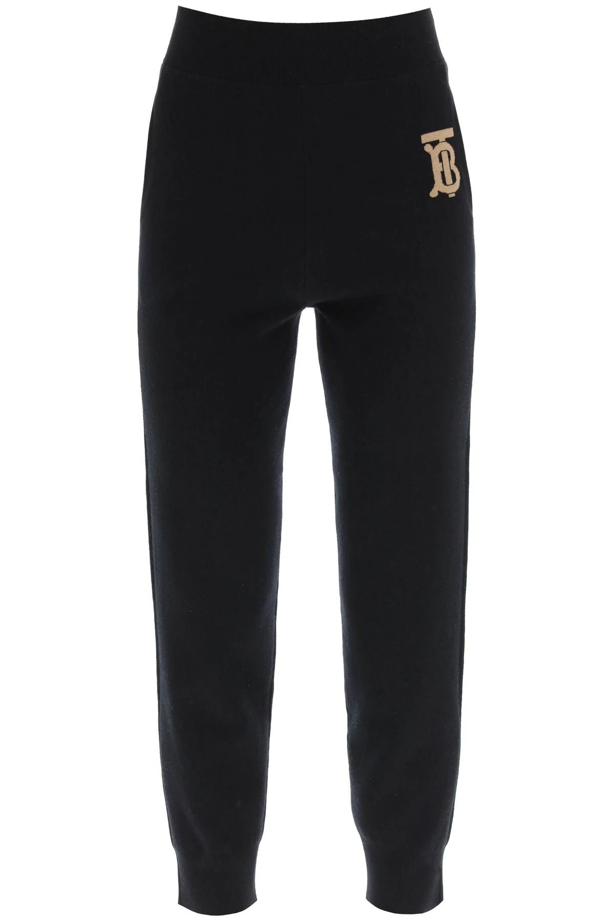 CASHMERE BLEND JOGGING PANTS - 1