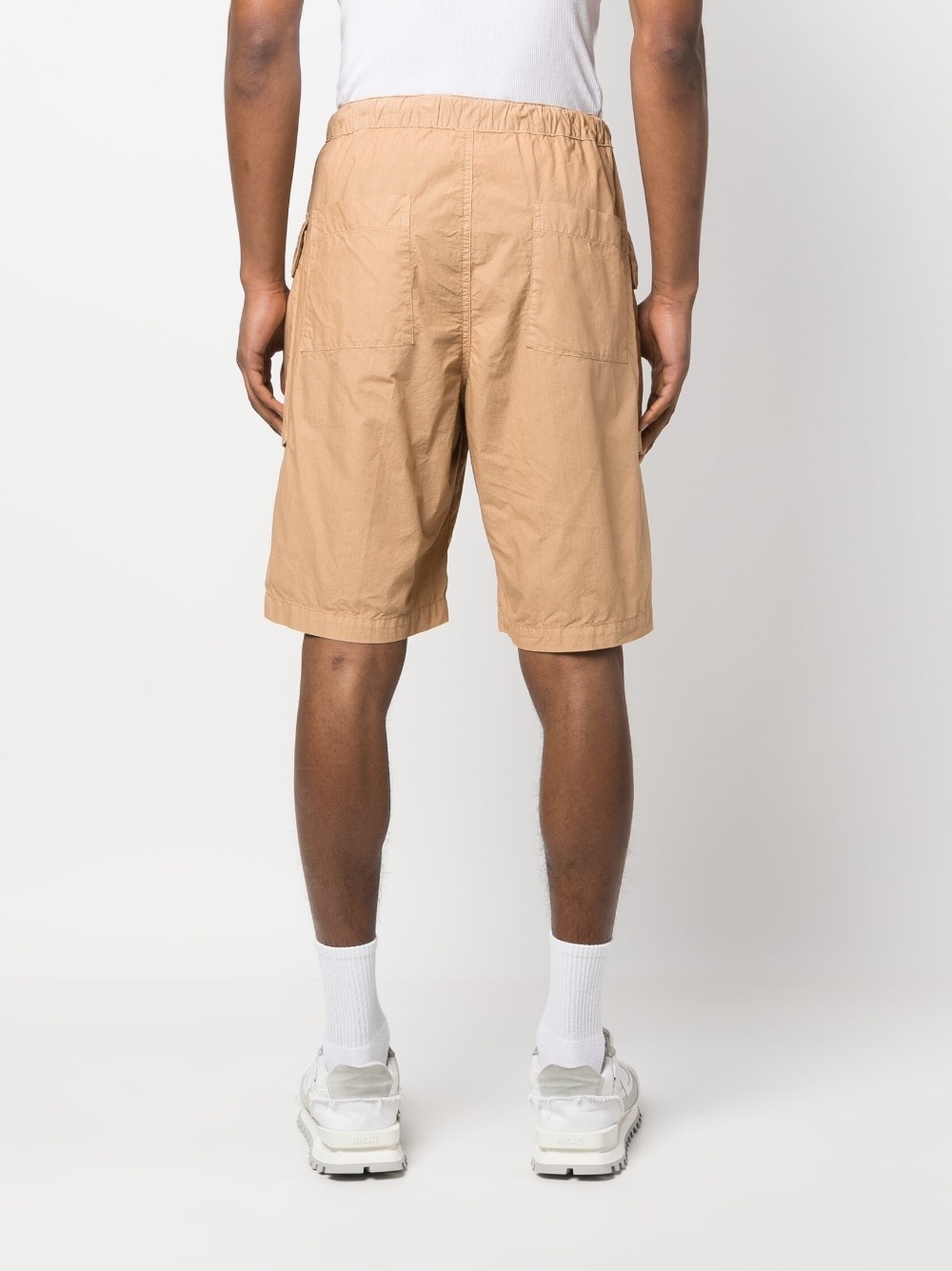 knee-length cargo shorts - 4