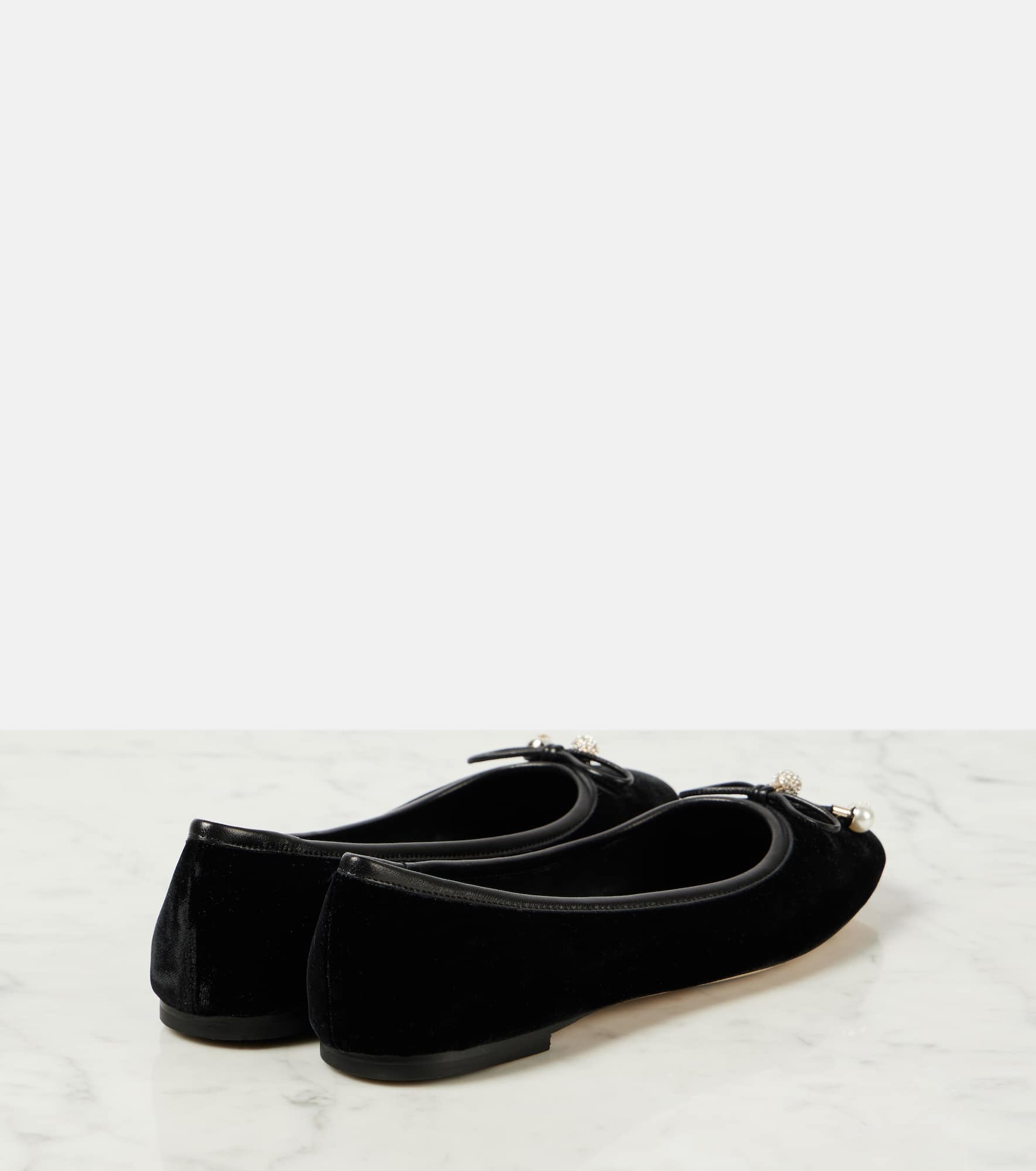 Elme velvet ballet flats - 2