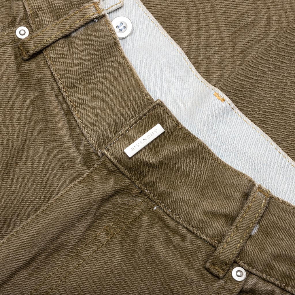 CARPENTER PANTS - BLACK/KHAKI - 4