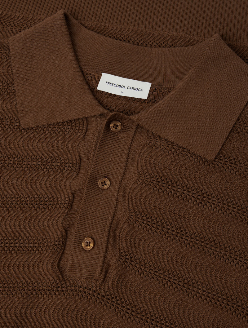 FRESCOBOL CARIOCA VIDAL COTTON JACQUARD POLO outlook