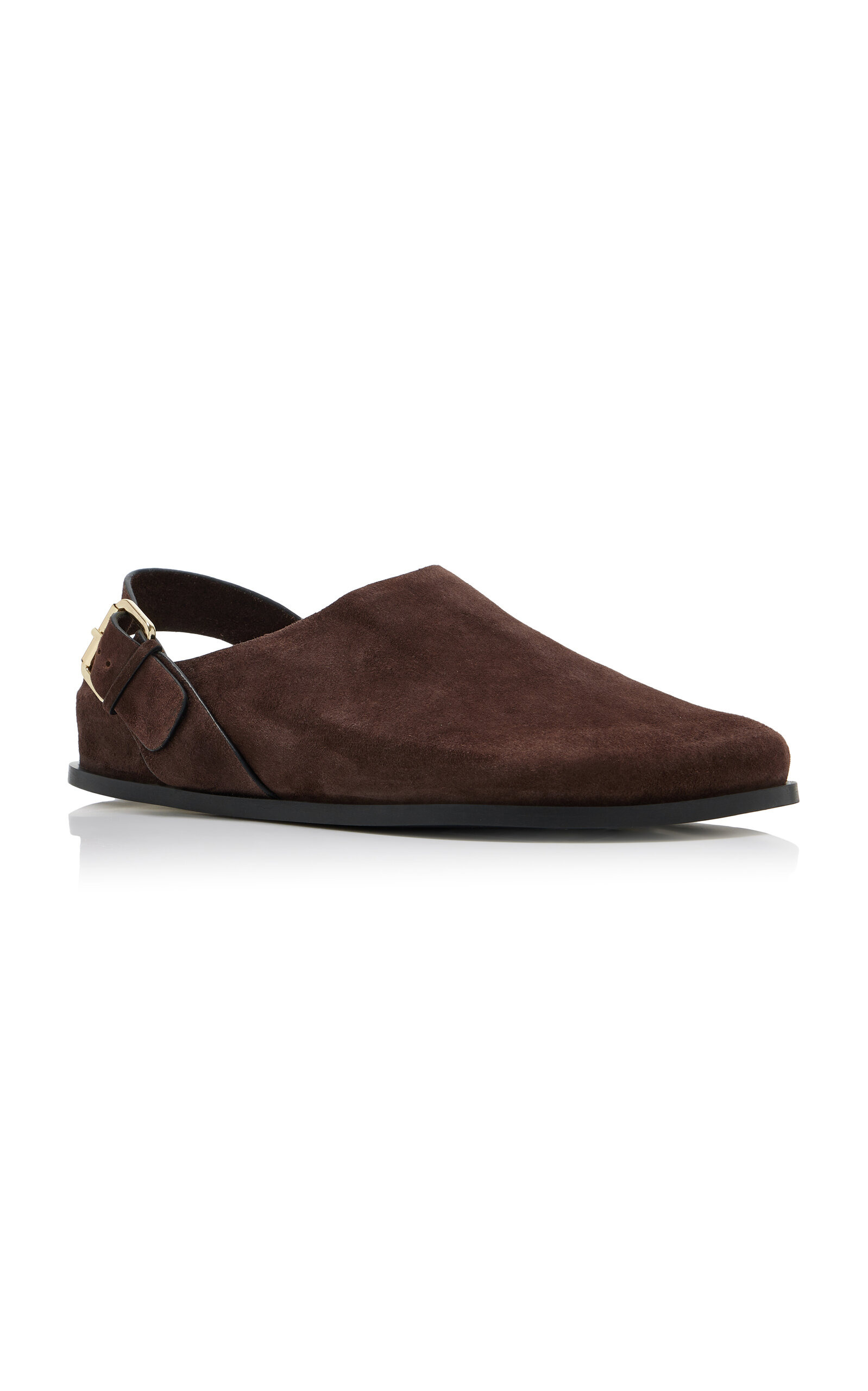 Louis Suede Clogs brown - 4