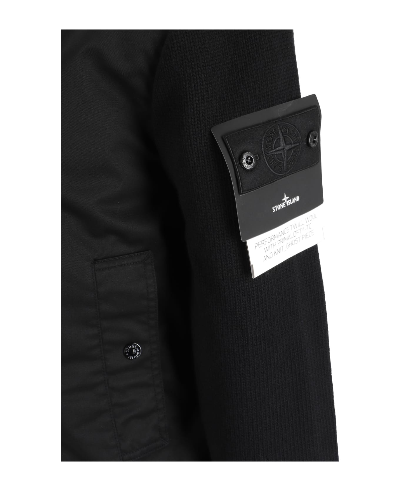 'performance Twill Wool' Bomber Jacket - 3