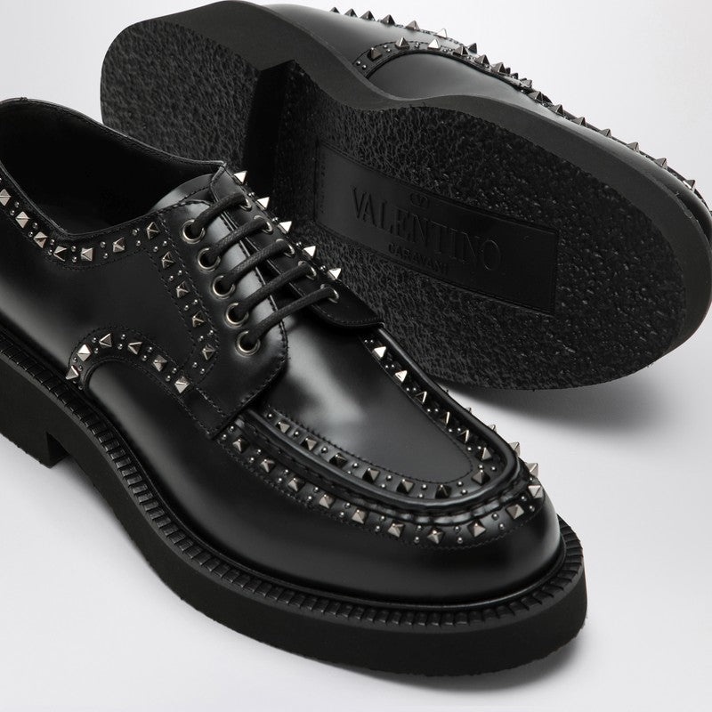 BLACK GENTLEGLAM DERBY WITH STUDS - 5