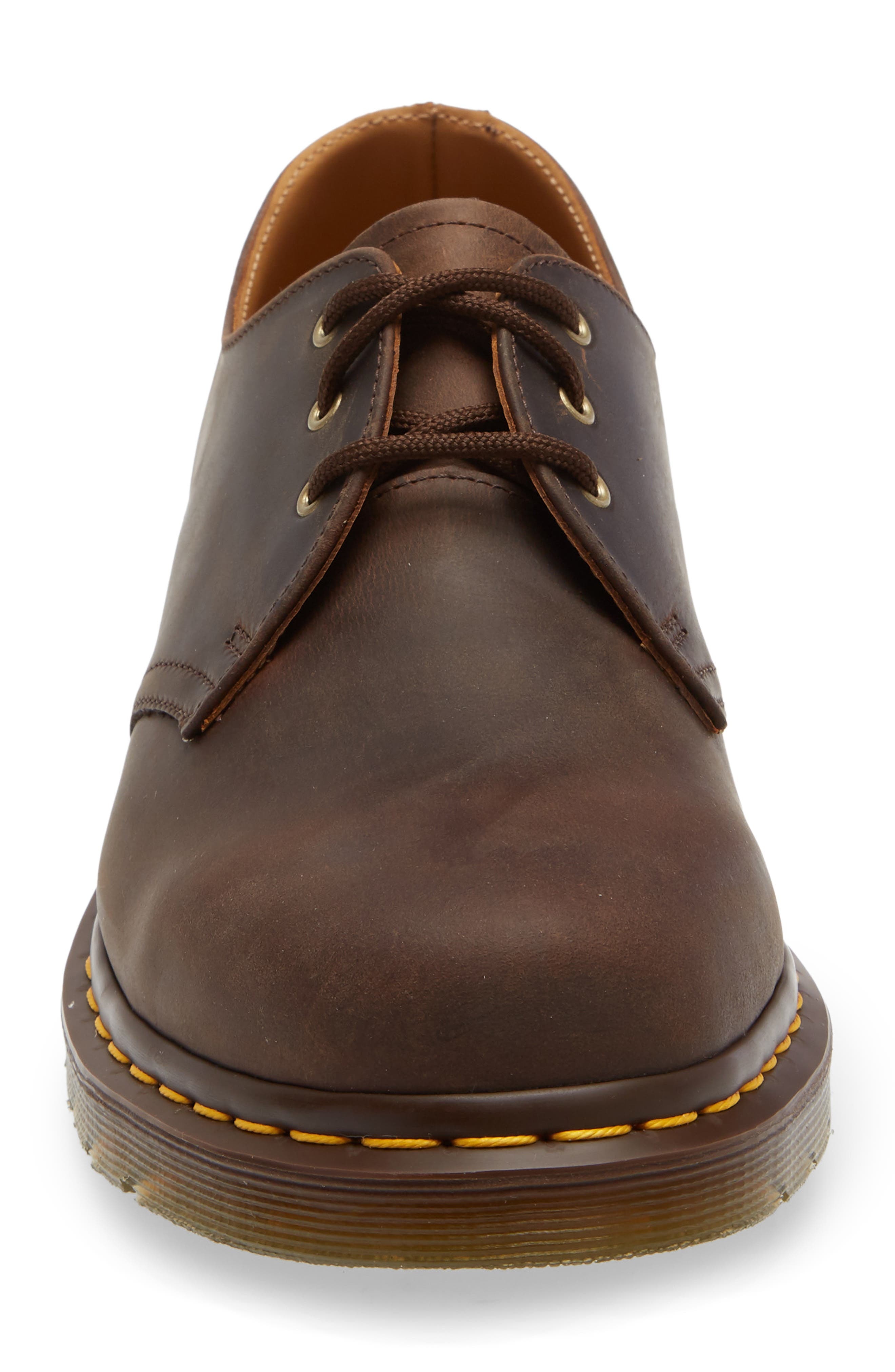 Dr. Martens Plain Toe Derby in Gaucho Leather at Nordstrom - 4