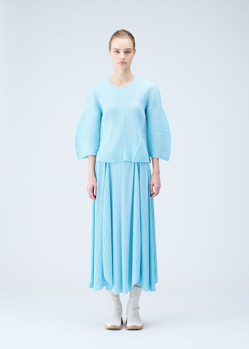 Pleats Please Issey Miyake FROZEN FLOWER SKIRT outlook