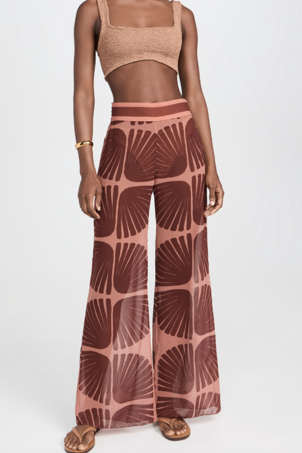 Rapsodia Del Río Pants In Pink Terracotta - 2