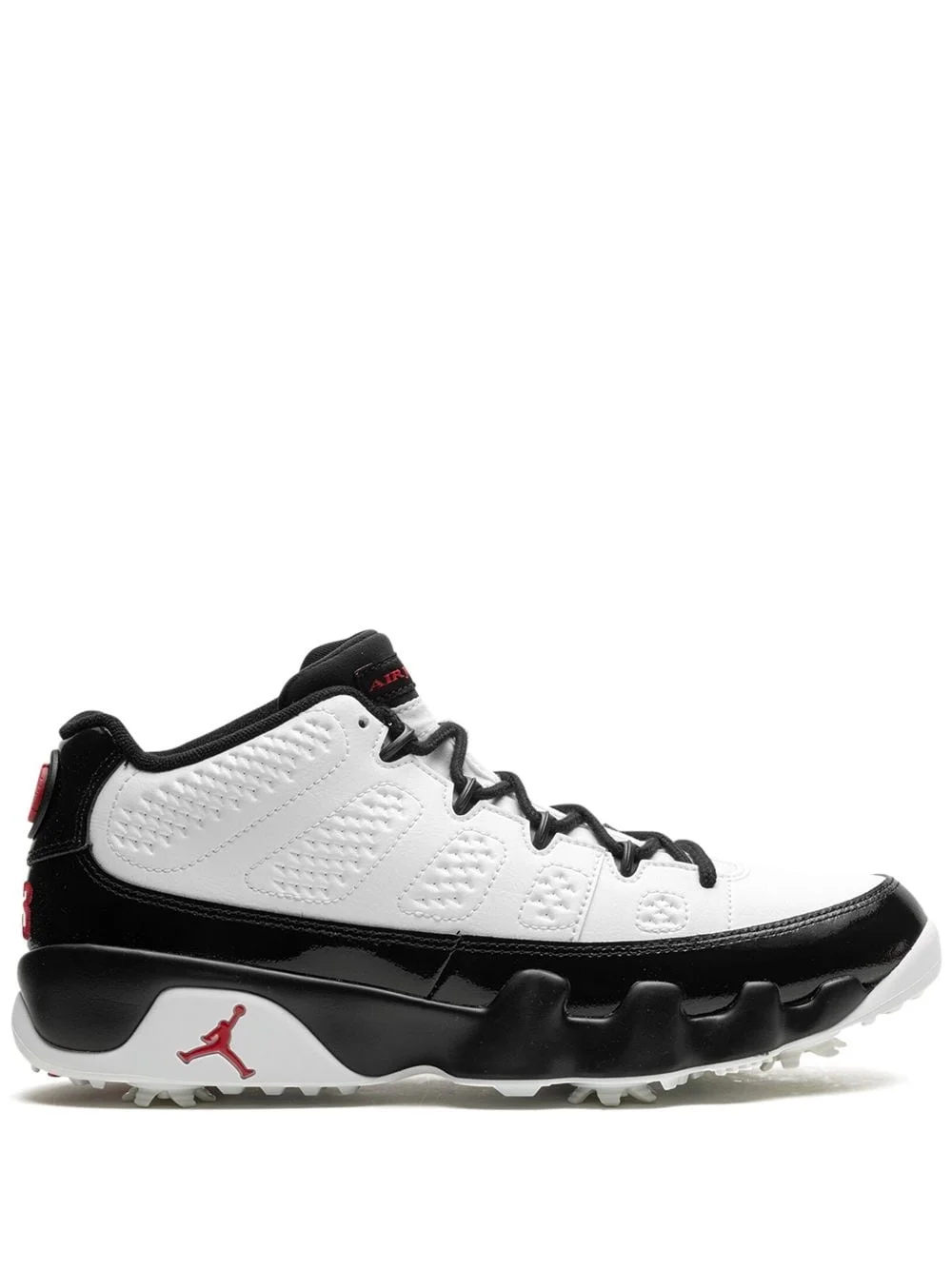 Air Jordan 9 "White Black" golf shoes - 1