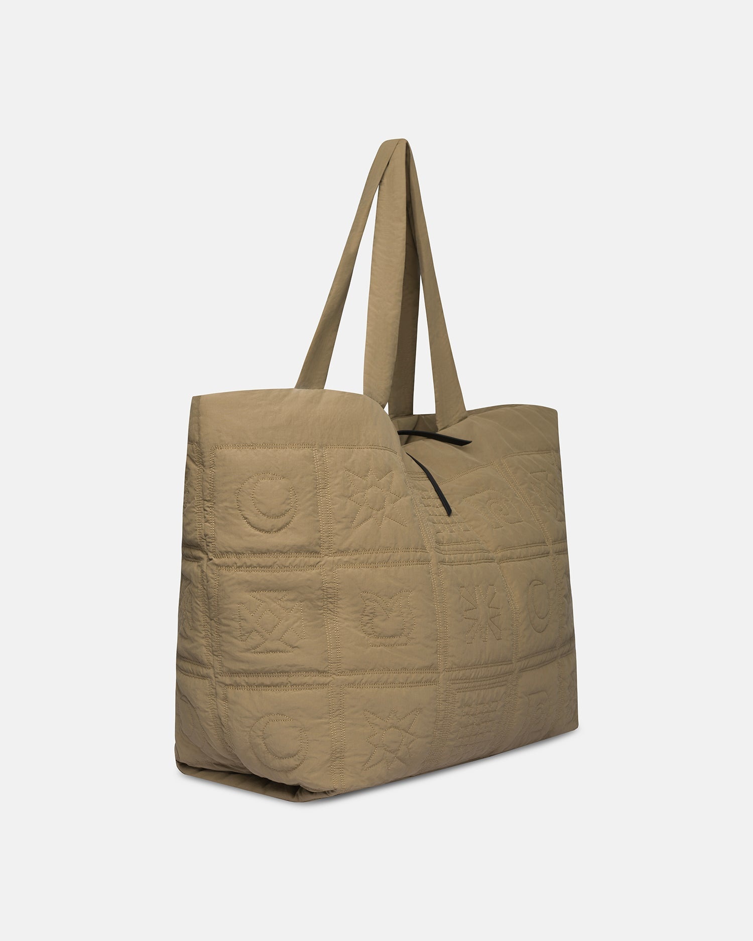 Quilted Tech-Poplin Tote - 3