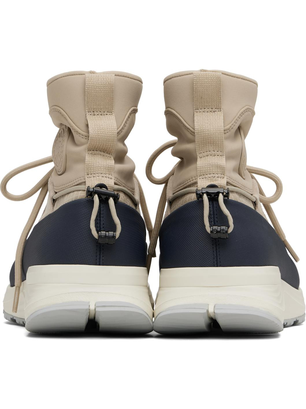 Tan Glacier Trail High Sneakers - 2