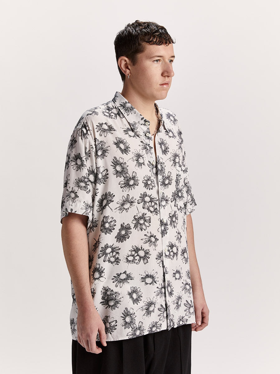 Matrix Short Sleeves White - 3