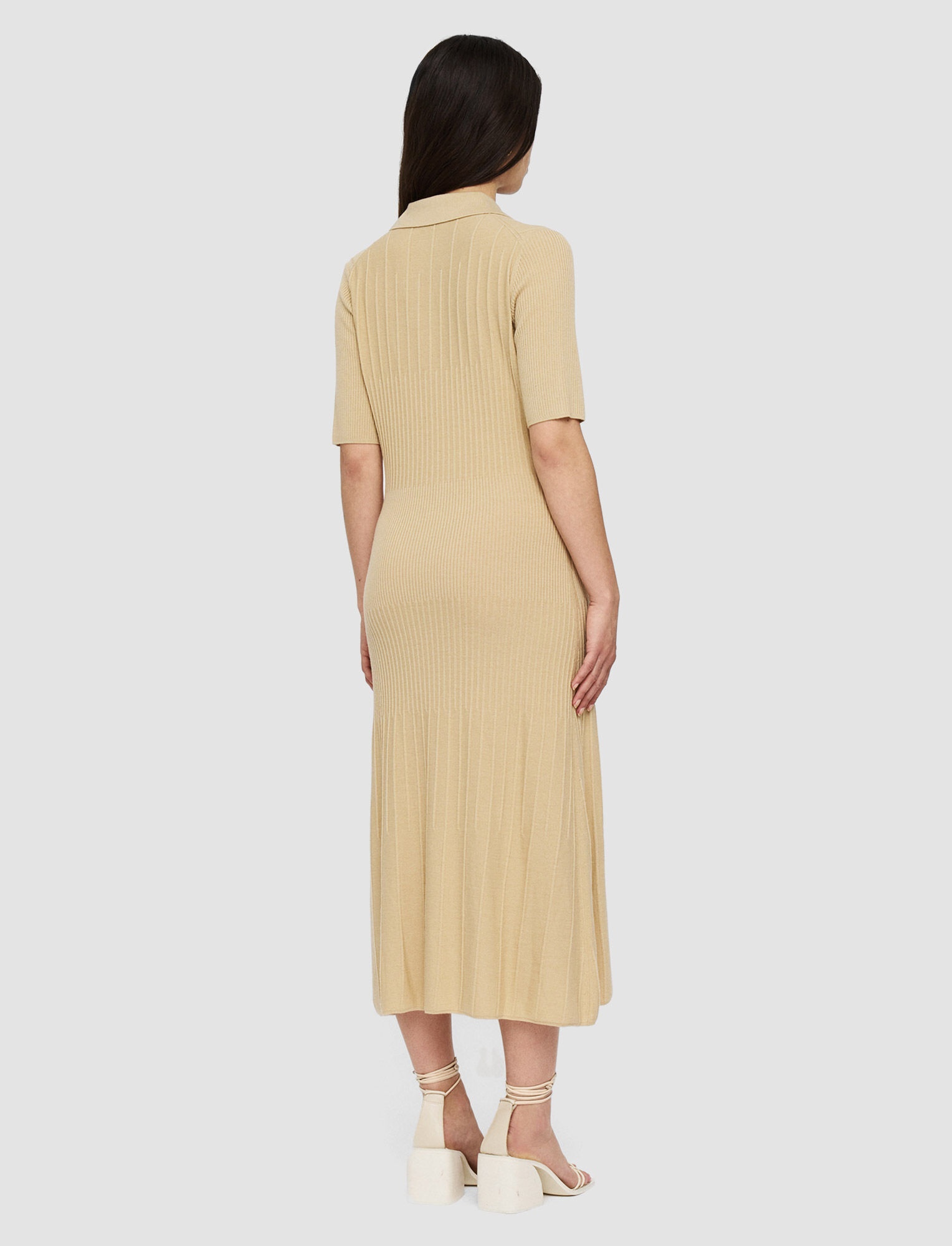 Fine Merino Rib Dress - 3