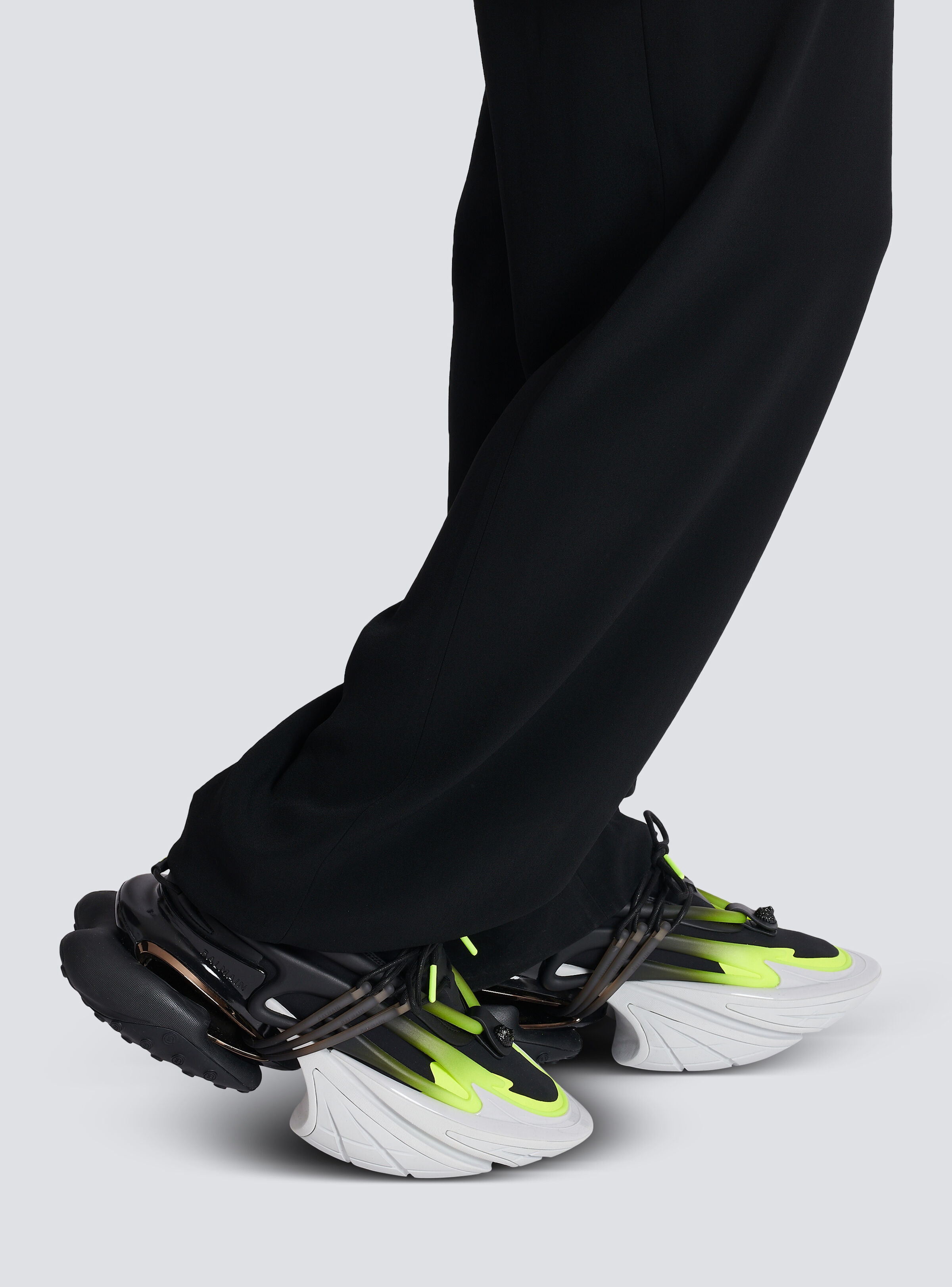 Fluorescent Unicorn trainers in neoprene and leather - 10