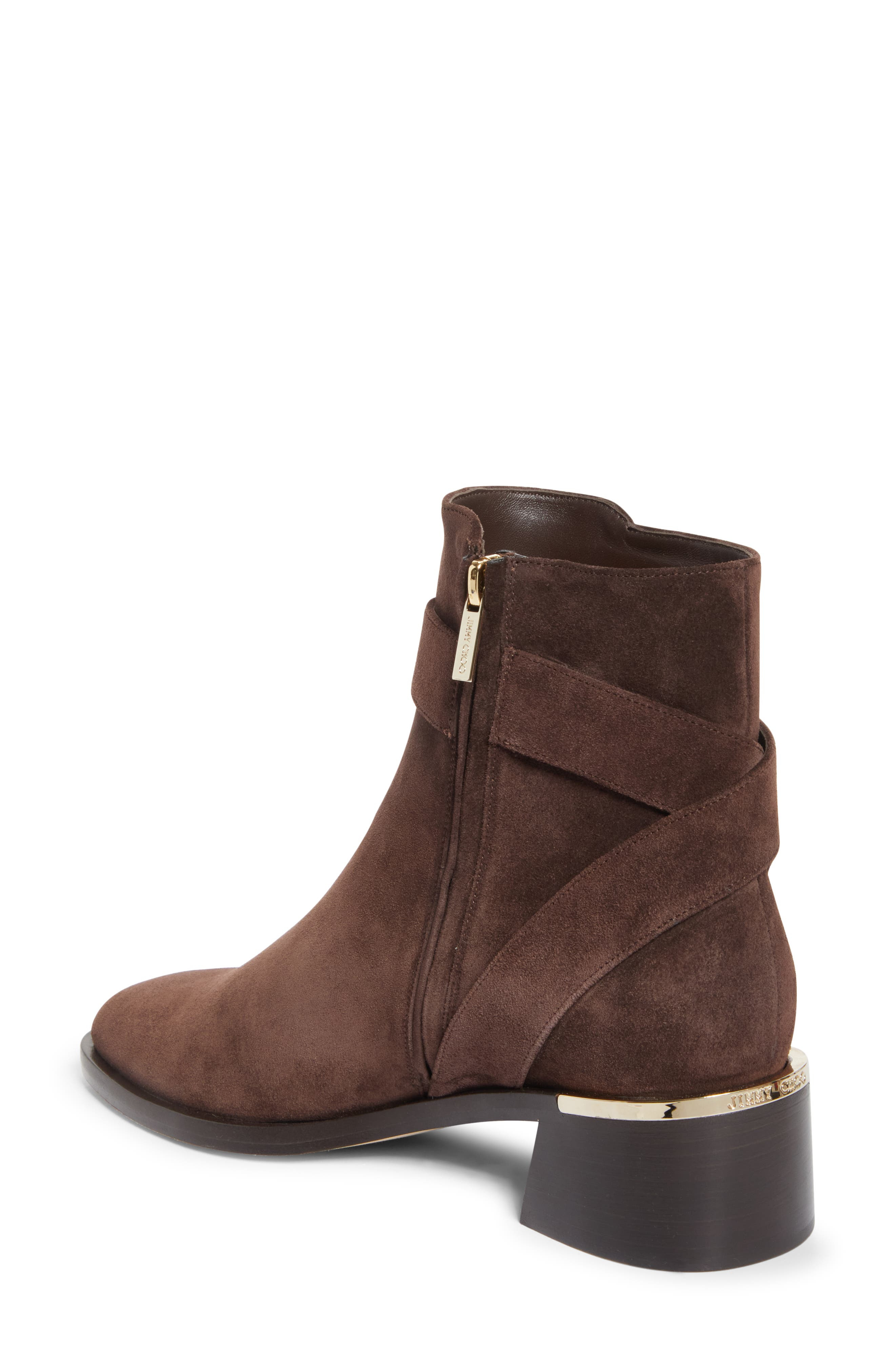 Jimmy Choo Noor Bootie in Chocolate at Nordstrom - 2