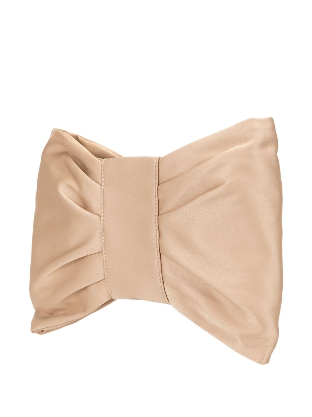 satin bow clutch - 3