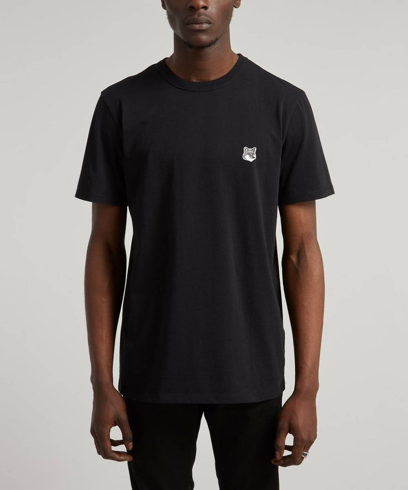 Grey Fox Head Patch T-Shirt 2