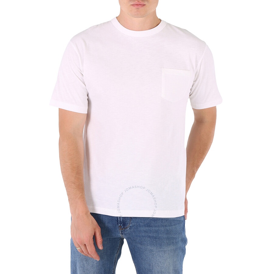 Champion Men's White Cotton Pocket T-shirt - 3