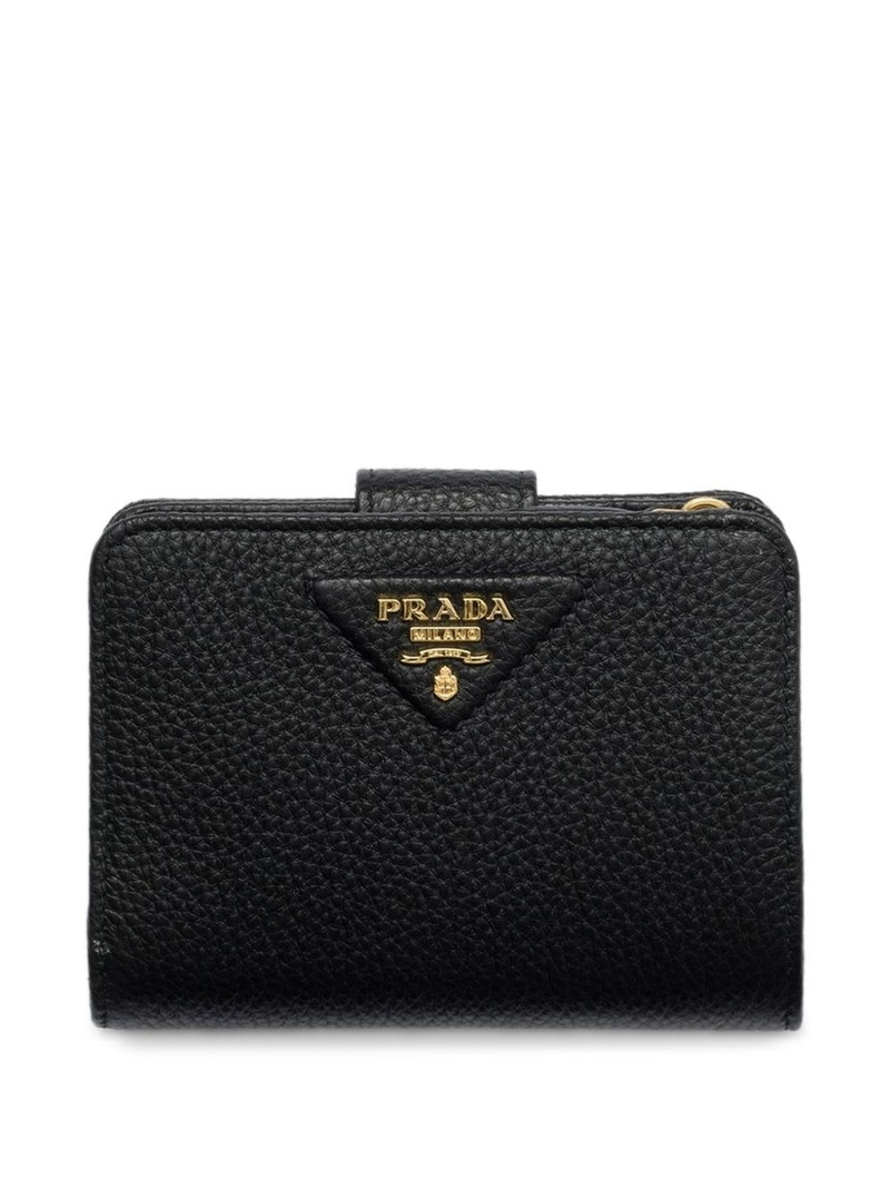 Prada small leather wallet outlook