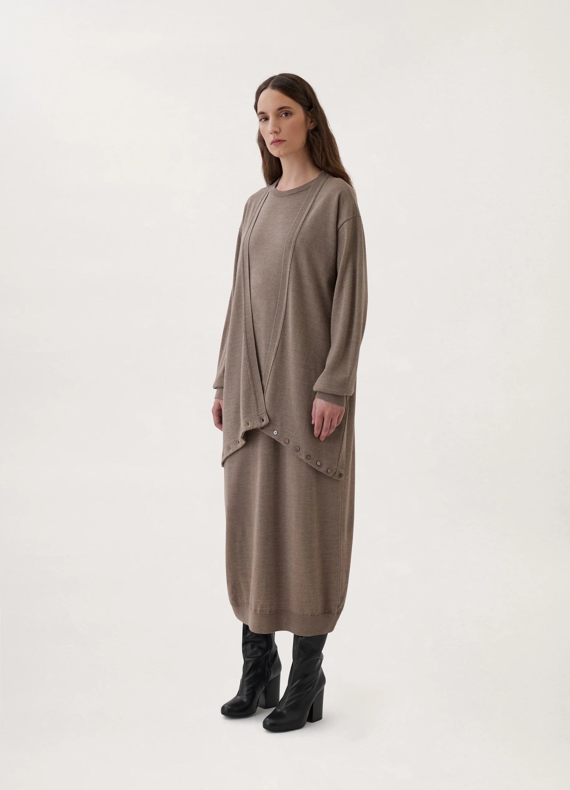 WRAP DRESS
MERINO BLEND - 6