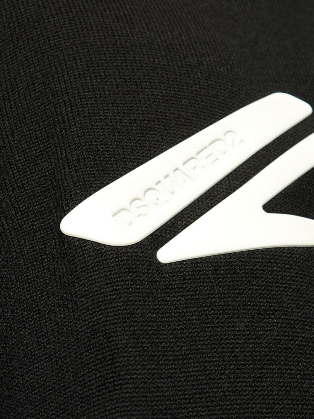 Icon logo-print virgin wool jumper - 5