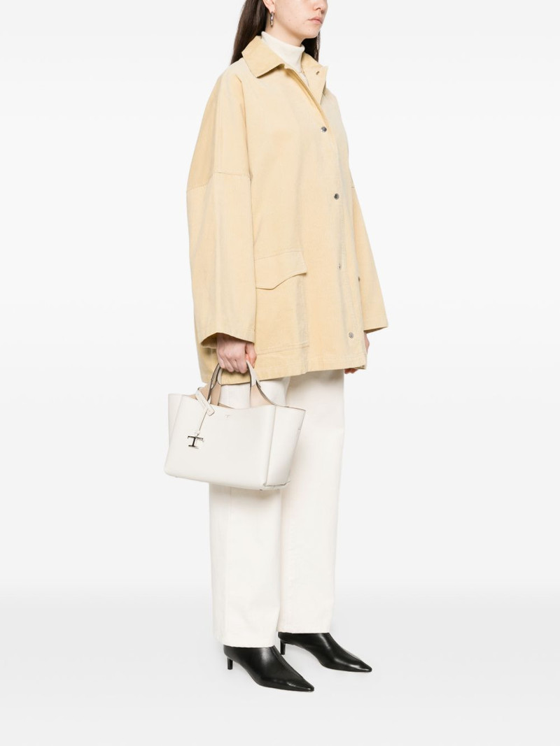 Tod's logo-charm mini tote bag outlook