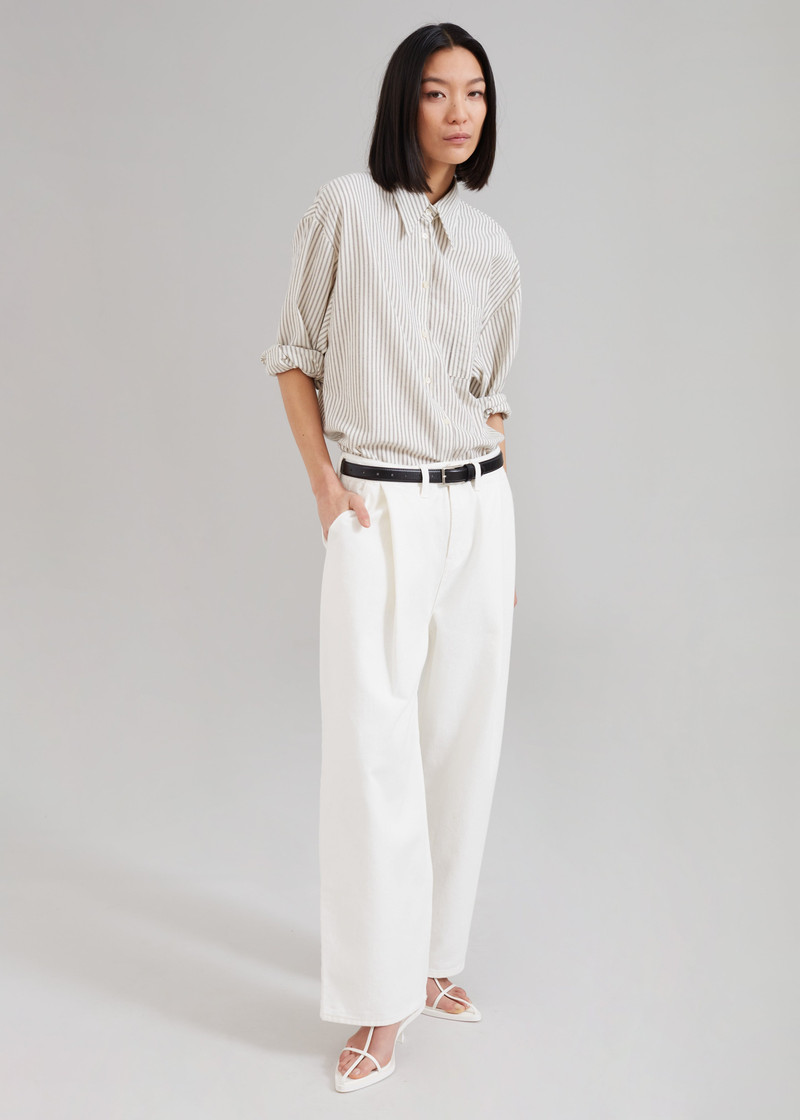 Drew Denim Pants - White 1