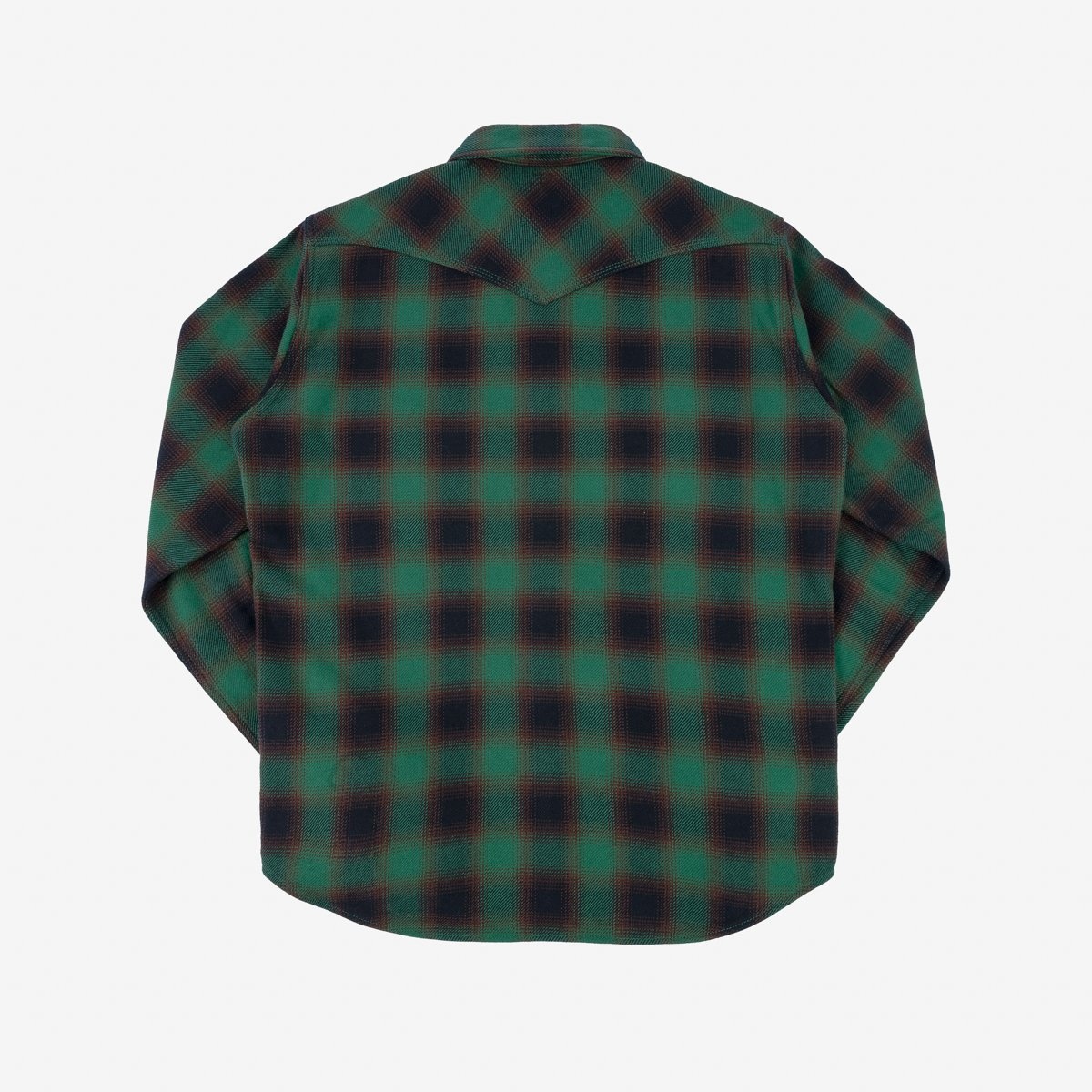 Heavy Green Check Flannel