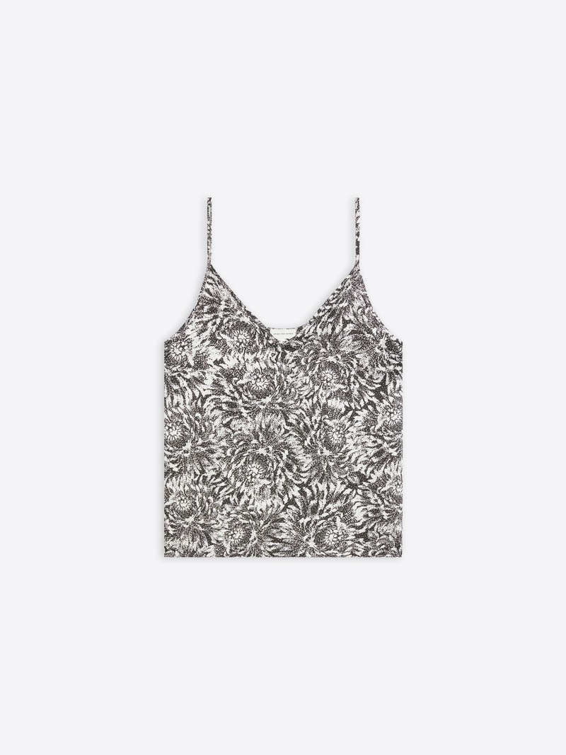 PRINTED SILK TOP 1