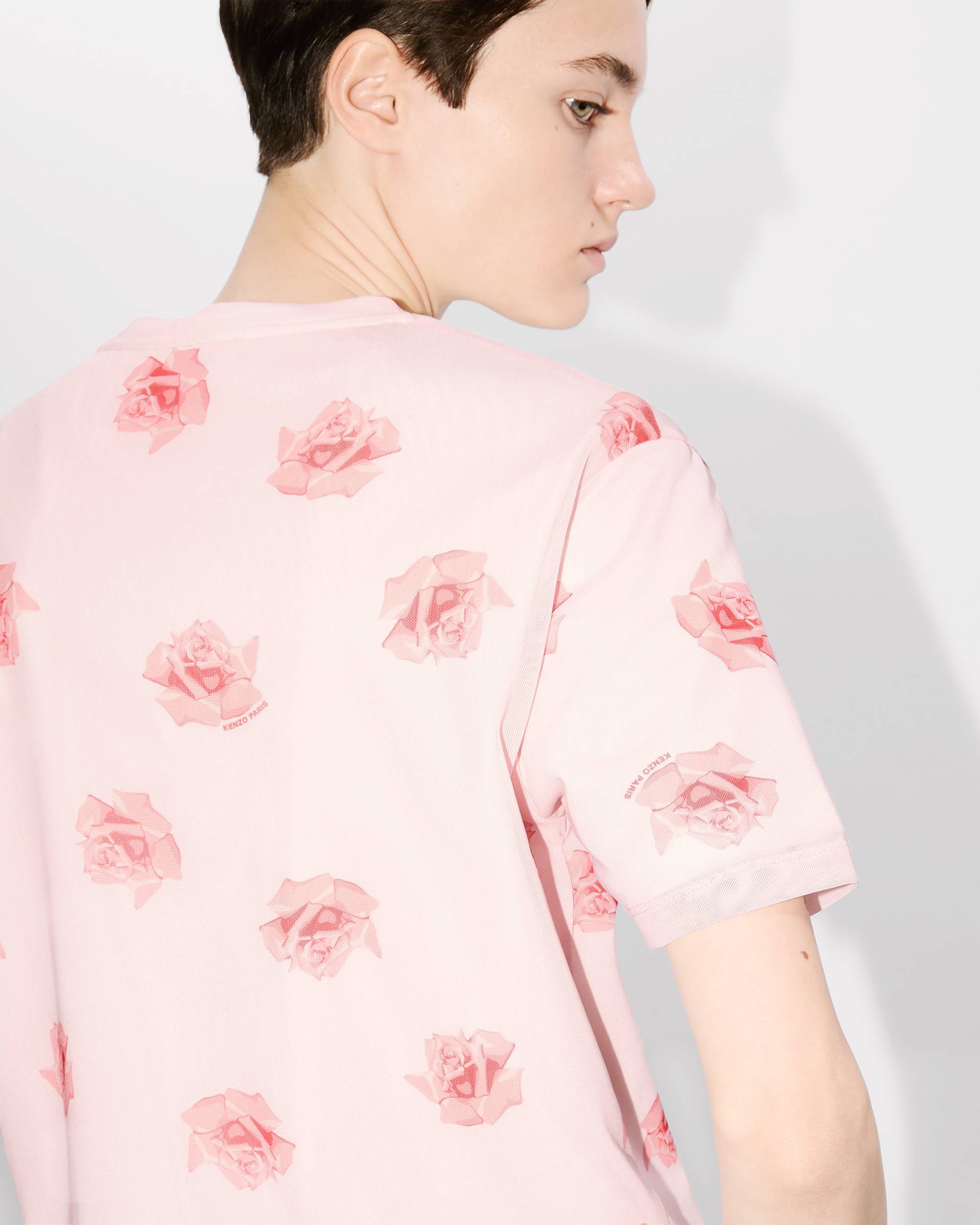 'KENZO Rose' double layer T-shirt - 6