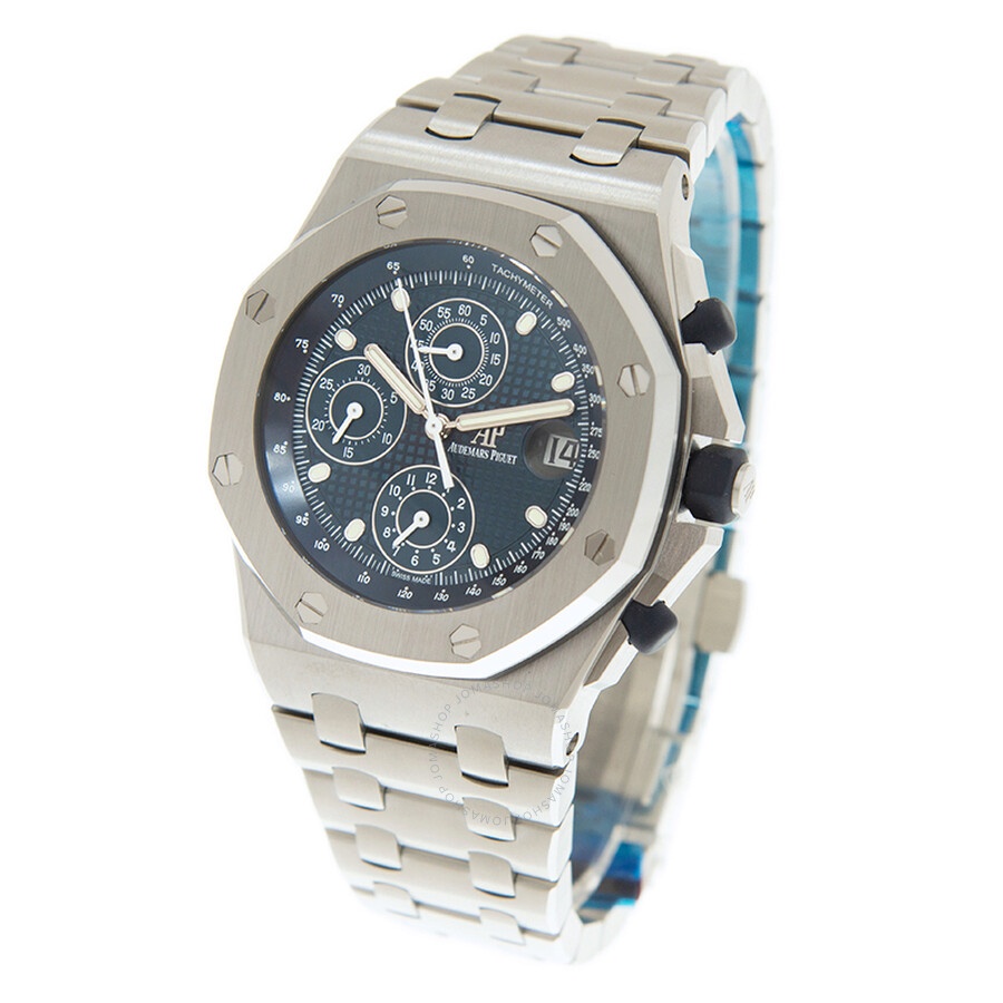 Audemars Piguet Royal Oak Offshore "25th Anniversary" Chronograph Automatic Blue Dial Men's Watch 26 - 3