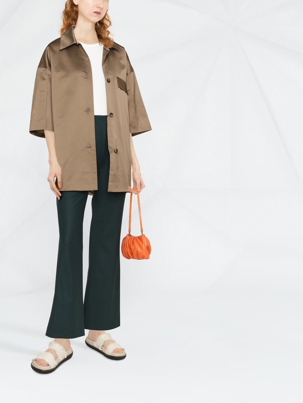 Kyma cropped kick-flare trousers - 2