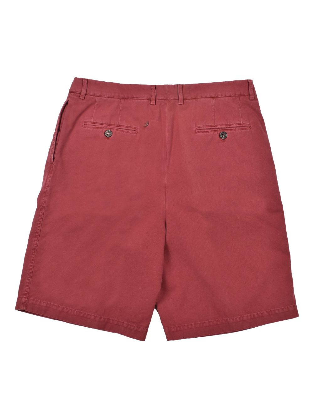 pleated cotton shorts - 2