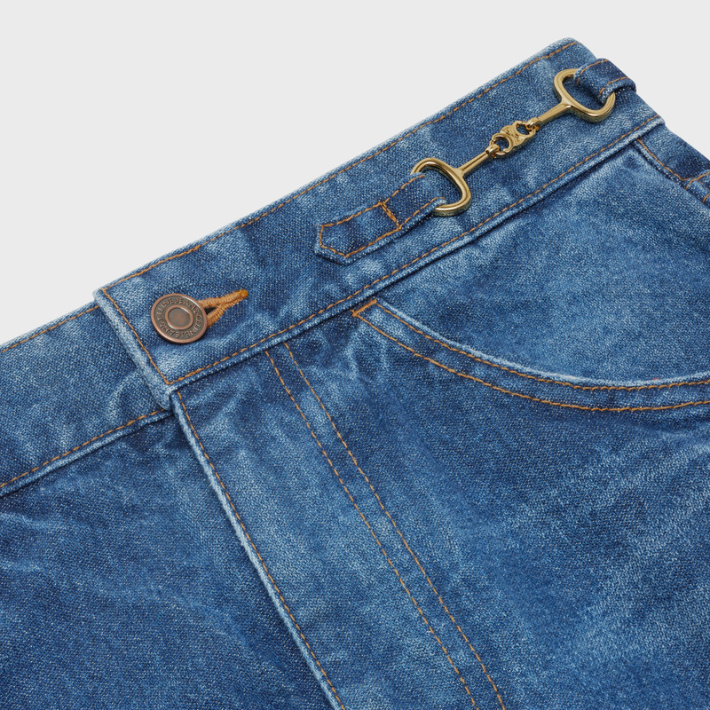 DYLAN FLARED JEANS IN SUNSET WASH DENIM 5